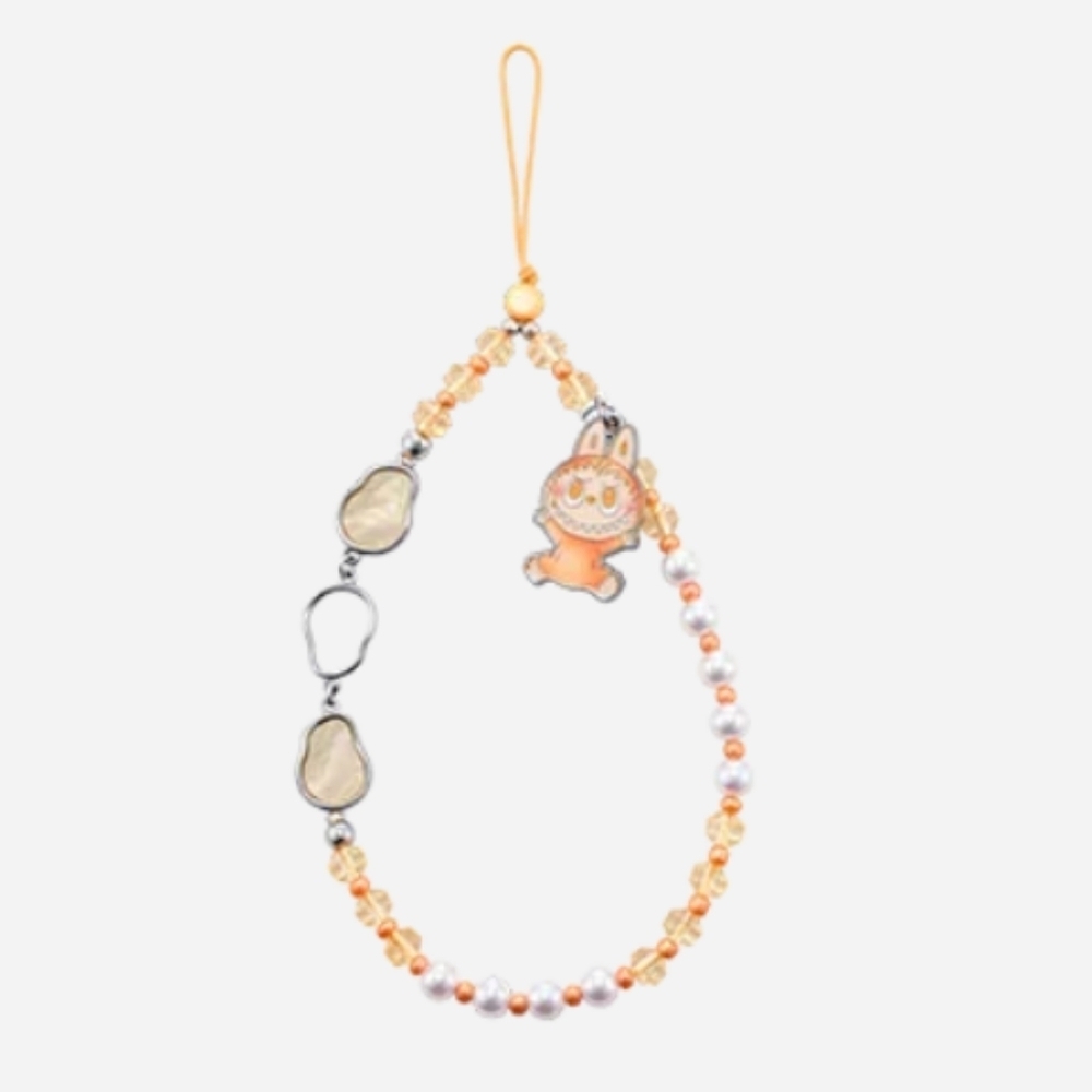 Labubu Big Into Energy Phone Charm - Happiness